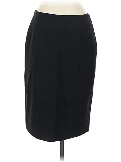 Pre-owned Talbots Formal Skirt In Black