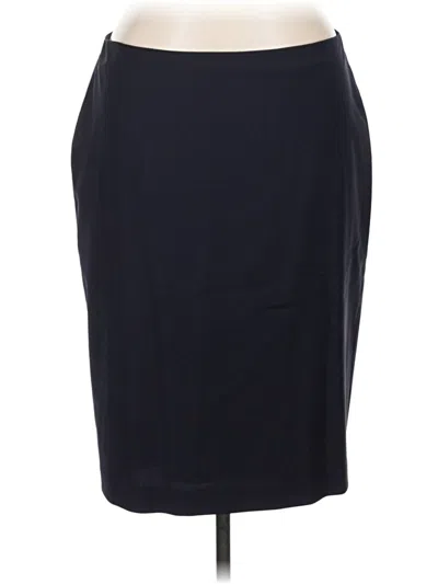 Pre-owned Talbots Formal Skirt In Black