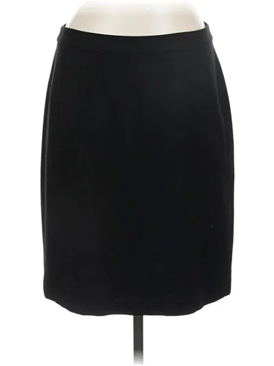 Pre-owned Talbots Formal Skirt In Black