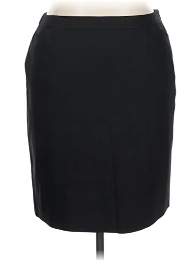Pre-owned Talbots Formal Skirt In Black