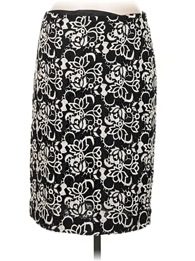 Pre-owned Talbots Formal Skirt In Black
