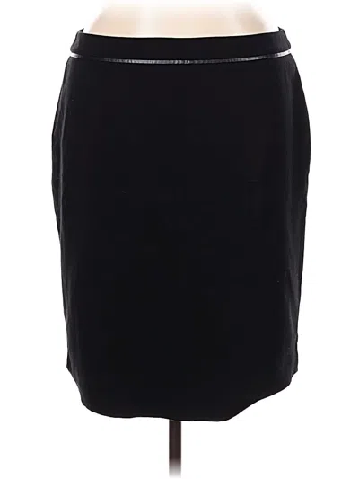 Pre-owned Talbots Formal Skirt In Black