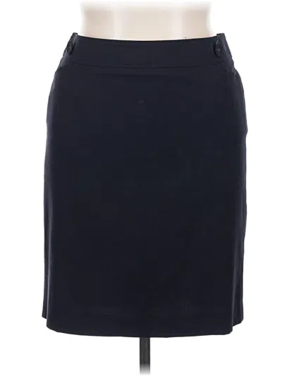 Pre-owned Talbots Formal Skirt In Black