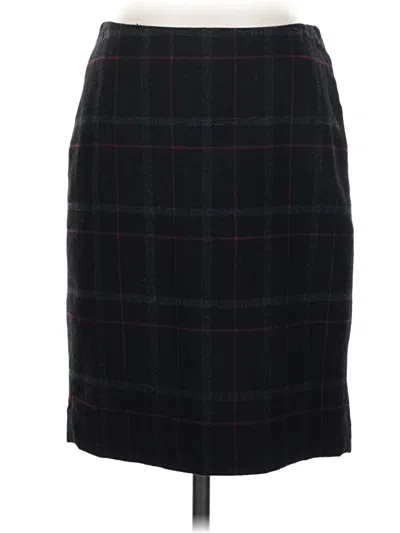 Pre-owned Talbots Formal Skirt In Black