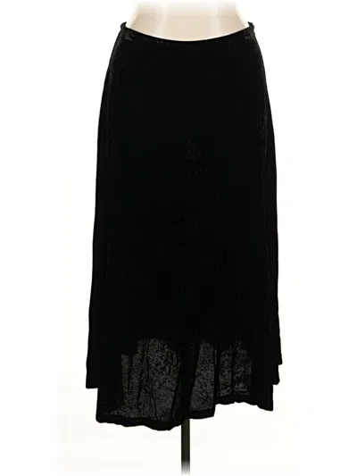 Pre-owned Talbots Formal Skirt In Black