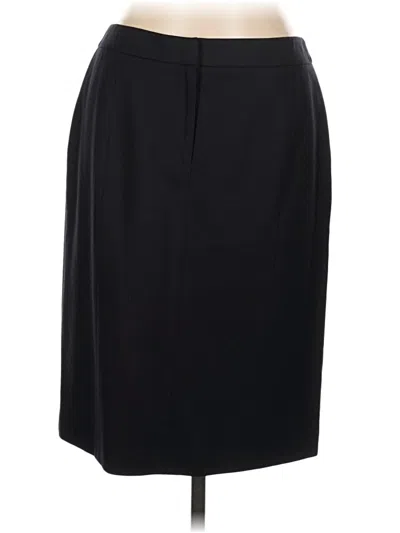 Pre-owned Talbots Formal Skirt In Black