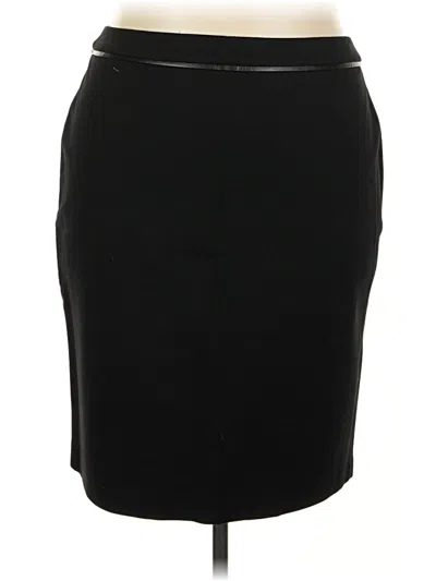 Pre-owned Talbots Formal Skirt In Black