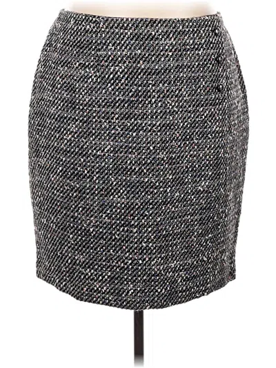 Pre-owned Talbots Formal Skirt In Black