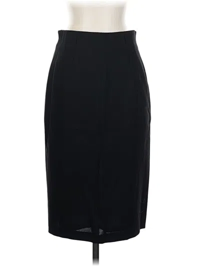 Pre-owned Talbots Formal Skirt In Black