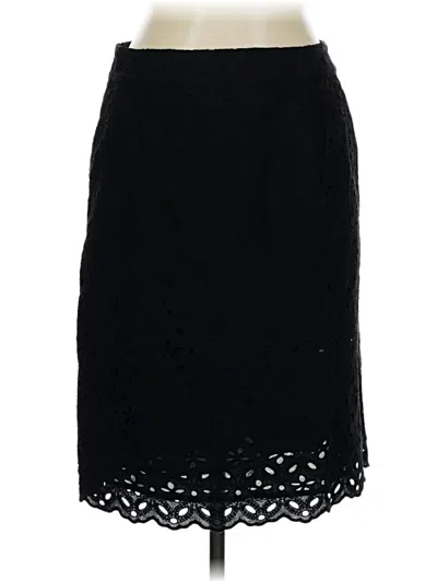 Pre-owned Talbots Formal Skirt In Black