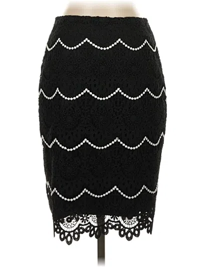 Pre-owned Talbots Formal Skirt In Black