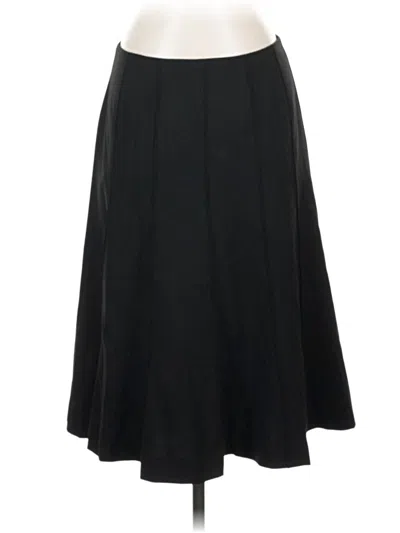Pre-owned Talbots Formal Skirt In Black