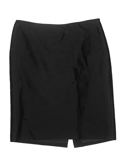 Pre-owned Talbots Formal Skirt In Black