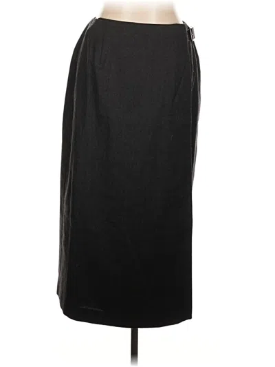 Pre-owned Talbots Formal Skirt In Black
