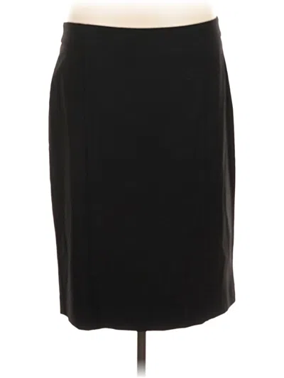 Pre-owned Talbots Formal Skirt In Black
