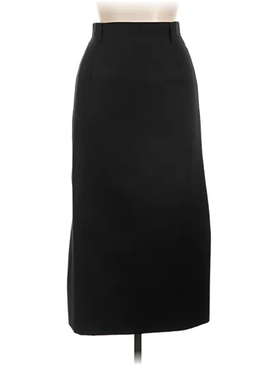 Pre-owned Talbots Formal Skirt In Black