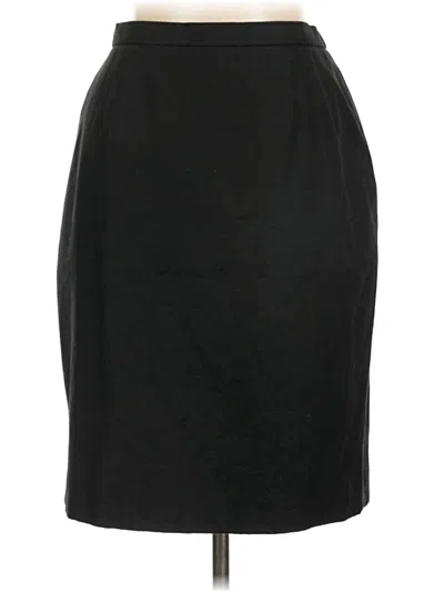Pre-owned Talbots Formal Skirt In Black