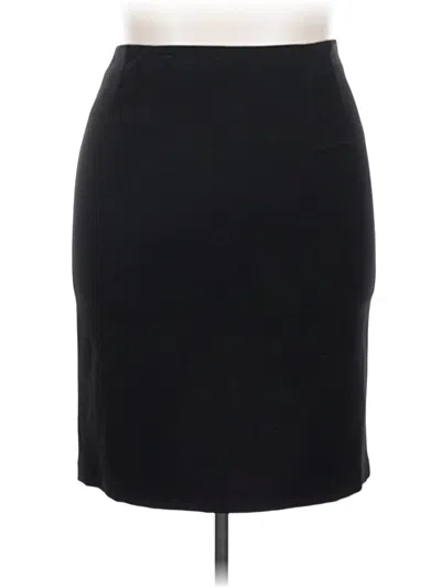 Pre-owned Talbots Formal Skirt In Black