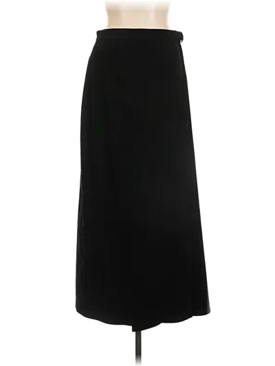 Pre-owned Talbots Formal Skirt In Black