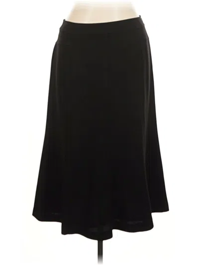 Pre-owned Talbots Formal Skirt In Black