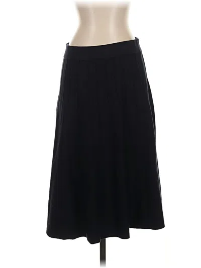 Pre-owned Talbots Formal Skirt In Black