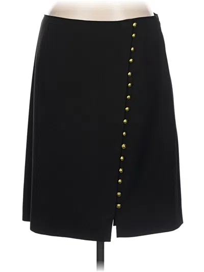 Pre-owned Talbots Formal Skirt In Black
