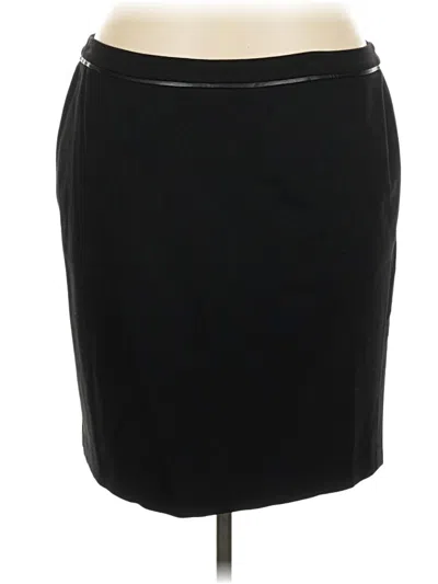 Pre-owned Talbots Formal Skirt In Black