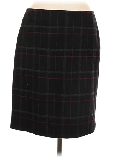 Pre-owned Talbots Formal Skirt In Black