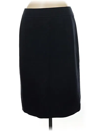 Pre-owned Talbots Formal Skirt In Black