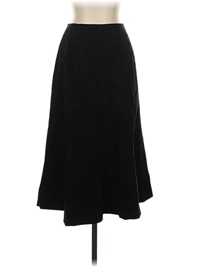 Pre-owned Talbots Formal Skirt In Black