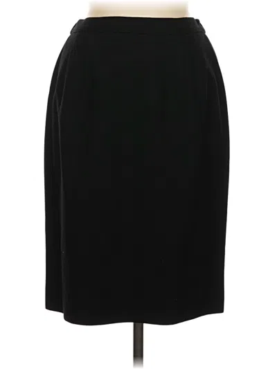 Pre-owned Talbots Formal Skirt In Black