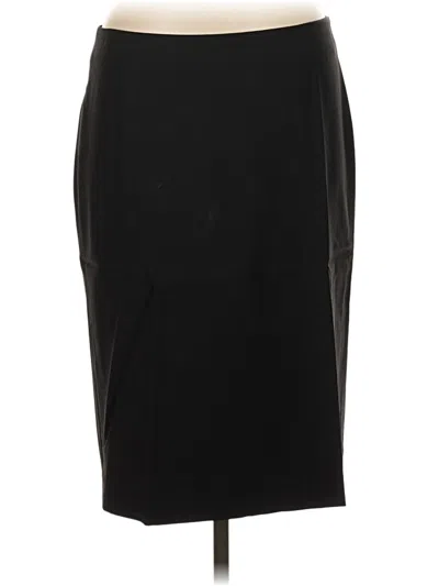 Pre-owned Talbots Formal Skirt In Black