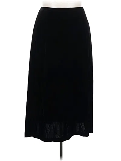 Pre-owned Talbots Formal Skirt In Black