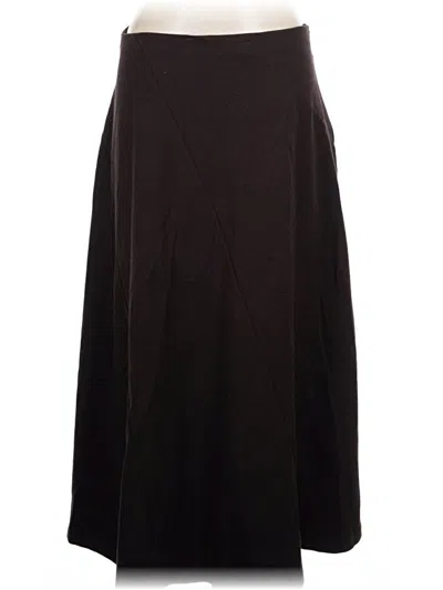 Pre-owned Talbots Formal Skirt In Black