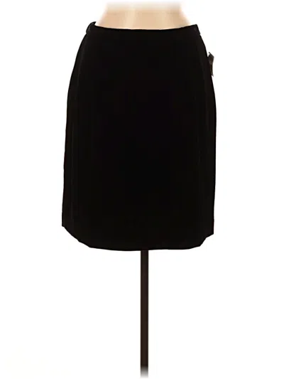 Pre-owned Talbots Formal Skirt In Black