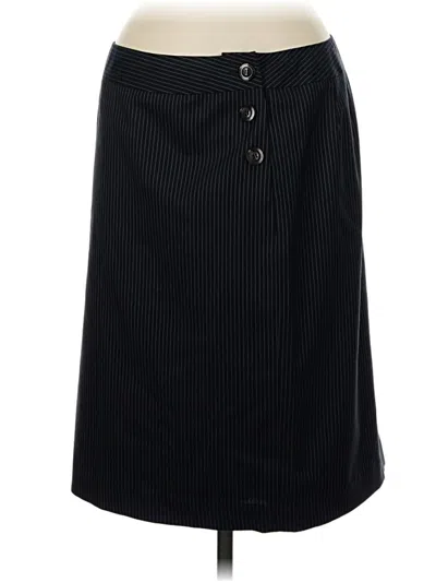Pre-owned Talbots Formal Skirt In Black