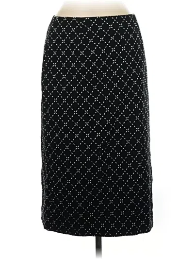 Pre-owned Talbots Formal Skirt In Black