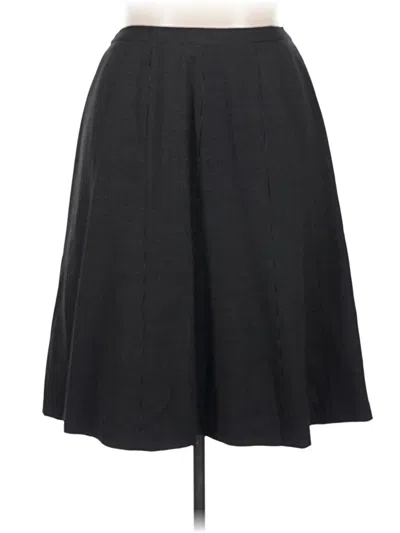 Pre-owned Talbots Formal Skirt In Black