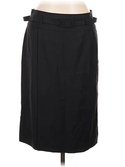 Pre-owned Talbots Formal Skirt In Black
