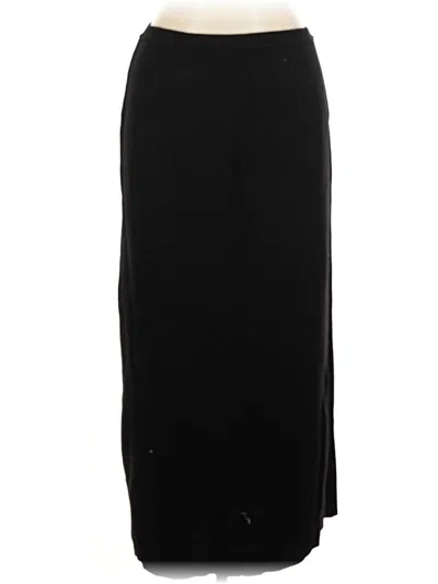 Pre-owned Talbots Formal Skirt In Black