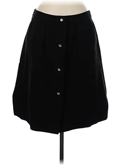 Pre-owned Talbots Formal Skirt In Black