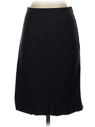 Pre-owned Talbots Formal Skirt In Black