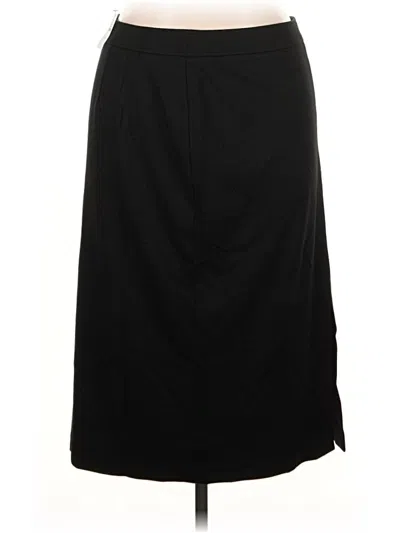 Pre-owned Talbots Formal Skirt In Black