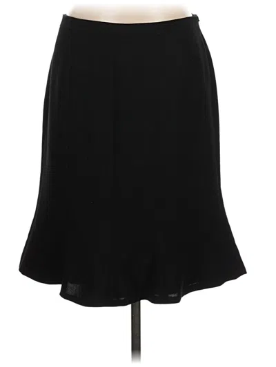 Pre-owned Talbots Formal Skirt In Black