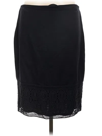 Pre-owned Talbots Formal Skirt In Black