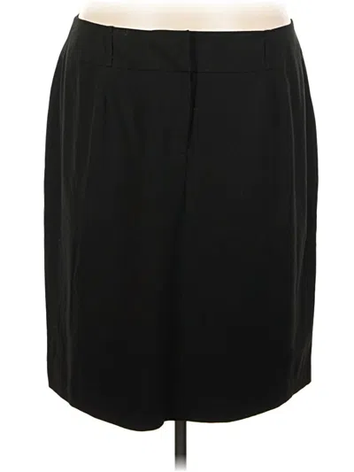 Pre-owned Talbots Formal Skirt In Black