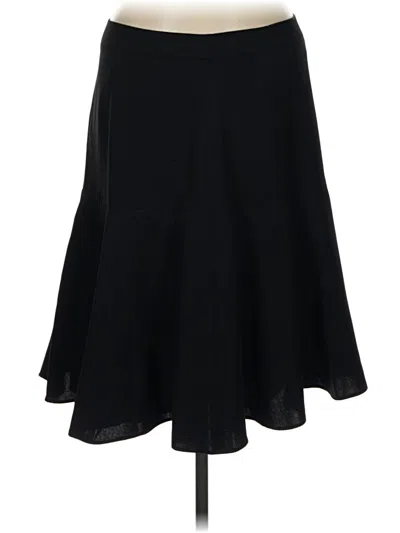 Pre-owned Talbots Formal Skirt In Black