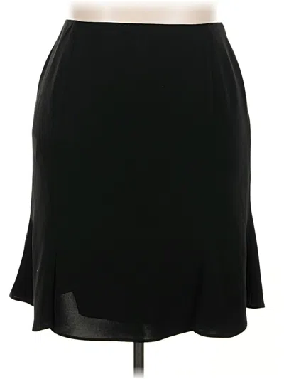 Pre-owned Talbots Formal Skirt In Black