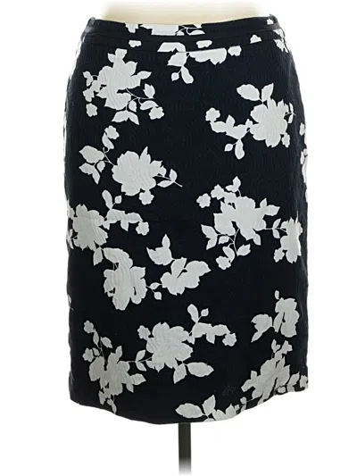 Pre-owned Talbots Formal Skirt In Black