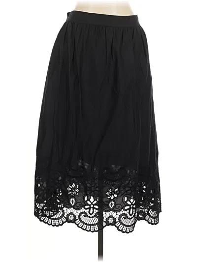 Pre-owned Talbots Formal Skirt In Black